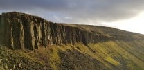 The long crags of High Cup Nick