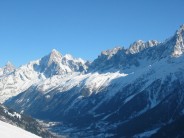 The Alps, taken from Les Houches