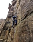 Classic Lancashire quarry climbs