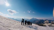 The long climb up Elbrus
