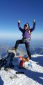 Elbrus summit happiness