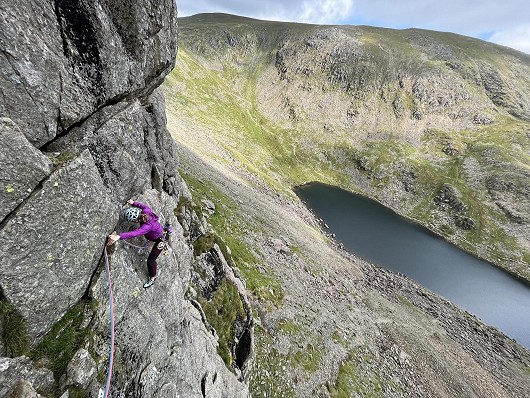 The traverse on pitch 3   © jmoony11