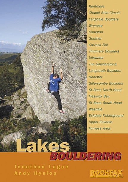 Lakes Bouldering Rockfax Cover