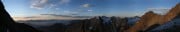 Dawn panorama from Mont Pelvoux
