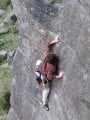 Pedlar's Slab soloing at the end of a day...
