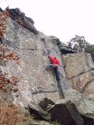 Unkown climber on Jelly Baby.