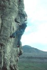 Paul Greenland solo on The Candle. Twistleton Scar North Yorks c1977