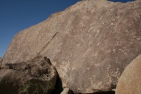 Split Rocks Boulder. Joshua Tree National Park CA