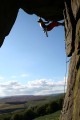 Lucy Creamer on 5.9 Finish, Stanage