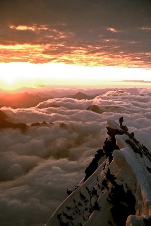 Alpine dawn, Gross Glockner, Austria

  © Dave Willis